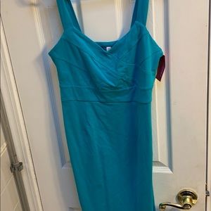 Teal beachy dress